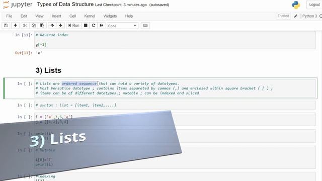 Data Types | List | Dictionary | Tuple | Set | Integer | String | Python for Beginners