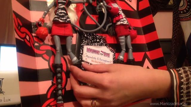 Распаковка Пуррсефона и Мяулодия Школа Монстров Unboxing смотреть онлайн