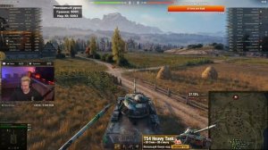 EviL GrannY и Near_You - "Игра от УВН" челлендж. T54 Heavy