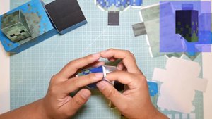 마인크래프트 뮤턴트 좀비 만들기 How to make a Mutant Zombie (Minecraft Papercraft)
