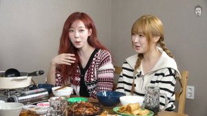 Винтер и Жизель из aespa в гостях у Ли Джено