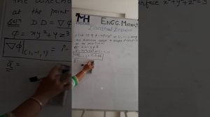 #7-Directional Derivative along the Normal to the Surface