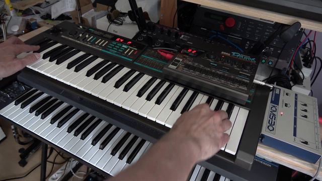 Korg DDM-110, Korg Poly-800 & Korg KMS-30 song Mid 80'ies 24.7.2023 смотреть онлайн