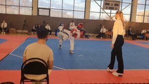 3-бой. XIII-открытый турнир спортивного клуба "ТАЭКВОН" по тхэквондо ВТФ "Юные таланты"