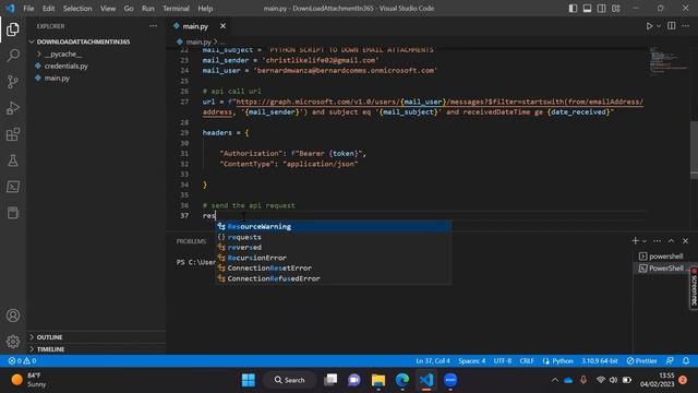 How To Download Email Attachments in Office 365 Mailbox Using Python And Microsoft Graph API смотреть онлайн