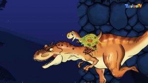 Dinosaurs Battle | Rudy VS Momma T-rex