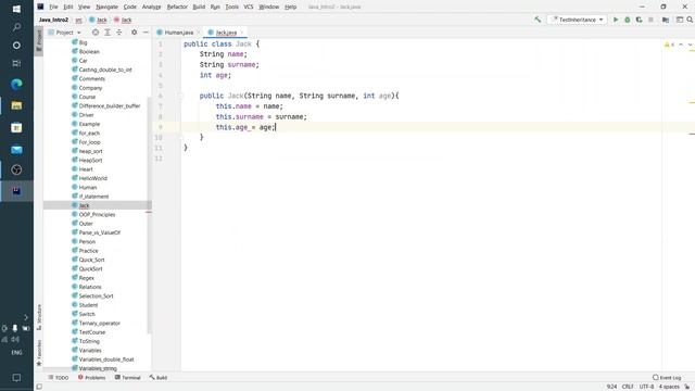Java урок - 12.1.1 Наследование(Inheritance) смотреть онлайн
