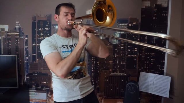 The Preacher (trombone cover) jazzy style смотреть онлайн