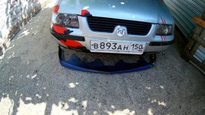 Тюнинг на саманд! Делаем накладку на бампер!