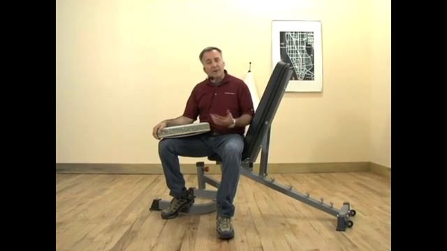 Скамья многофункциональная Body Craft F602 для занятий с гантелями и штангой смотреть онлайн