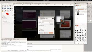 Создание стрелок в Gimp