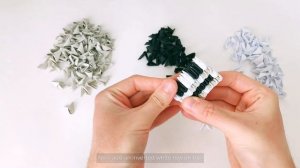 3D ORIGAMI | SKELETON ( Minecraft ) | DIY TUTORIAL | 4K