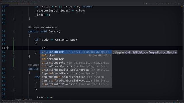 C# Events in Unity смотреть онлайн