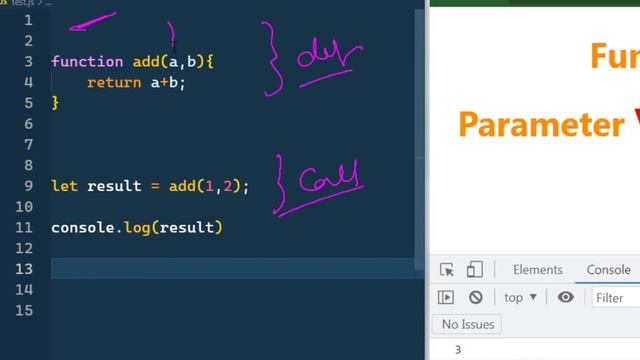 Function Parameters vs Arguments in JavaScript: A Simple Explanation