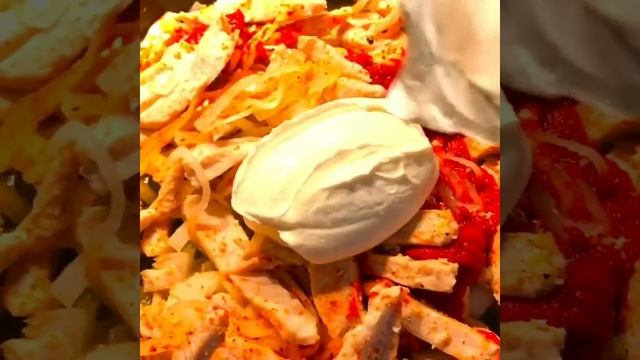 Бефстроганов из индейки смотреть онлайн