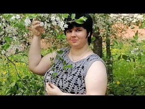 Топ крючком в рамках конкурса #втопесанной по мк - @anna_vyazanii_stil