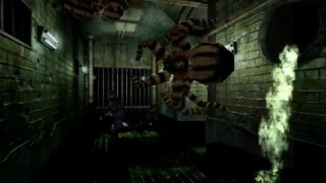 [PS1] Resident Evil 2 - Leon B Knife - 4 - Последний крокодил смотреть онлайн