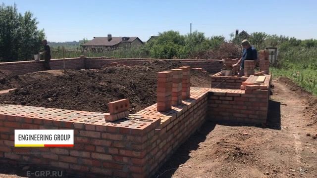Строительство ленточного фундамента. Технология и цены. смотреть онлайн