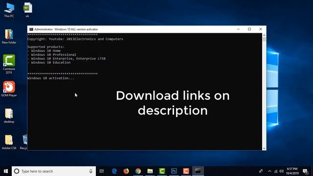 How to activate windows 10 without key  Windows 10 Activation without Key and Software 2019