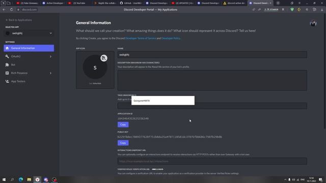 Как получить Значок в Discord - Active Developer. discord developer badge