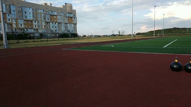 Гиревой биатлон 2х16. Комплекс с гирями на улице от Александра Салманова.