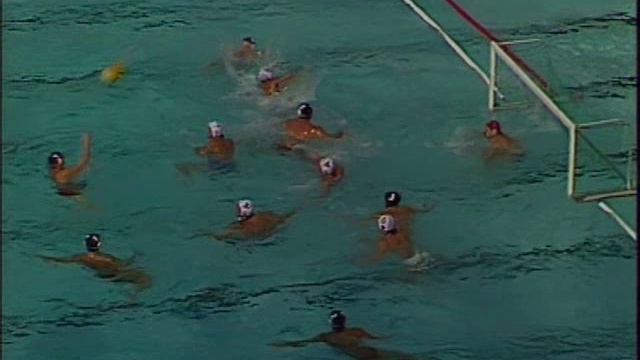 Олимпиада 1980. Водное поло. СССР-Венгрия. Решающий гол Владимира Акимова. Water Polo.