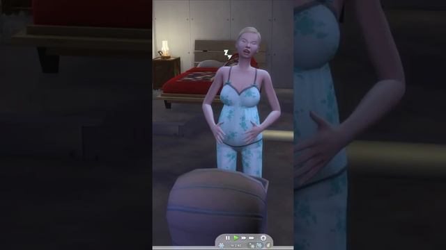 Домашние роды в Симс 4 /The Sims 4