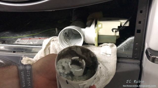 Maytag Whirlpool Washer Not Draining Fix, Unclog Drain Pump and Other Front Loader Maintenance смотреть онлайн