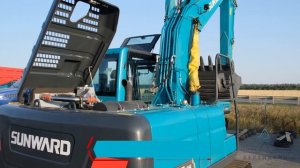 Экскаватор SUNWARD SWE 135 видеообзор