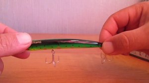 Видеообзор воблера   Usami Wasabi Min по заказу интернет-магазина Fmagazin.