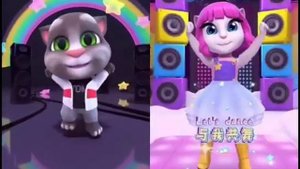 Говорящий Том и Анджела Устроили Dance Battle (Тик Ток)