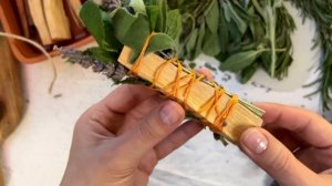 Скрутки для окуривания и медитации своими руками. Подарок из натуральных трав. Эко арт-терапия.