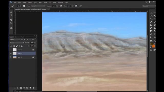 Deshaan Plains West Concept Art Creation смотреть онлайн