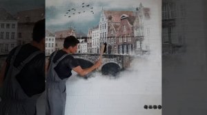 Декор стен своими руками. Фотопечать по стене из декоративного камня.