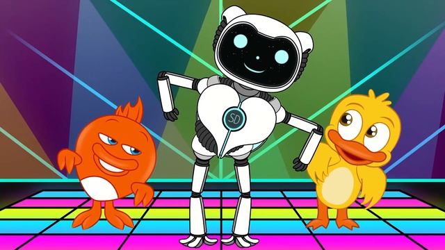 Roboter Tanz ? Kinderlied auf Deutsch | Kinderlieder zum Mitsingen смотреть онлайн