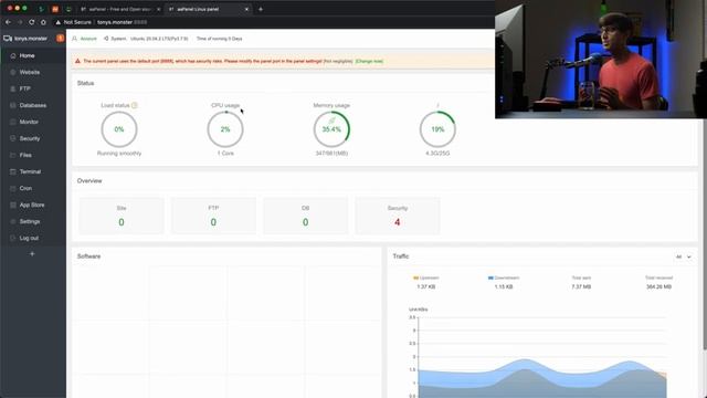 How to Install aaPanel and Make a Basic Website (Ubuntu, Debian, CentOS) смотреть онлайн