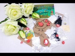 Обзор и подбор материалов на брошь Журавль. Вышивка бисером..mp4