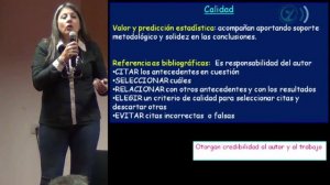 La Dra. Ana Honfi y la problemática de las Publicaciones Científicas, (Charla completa)