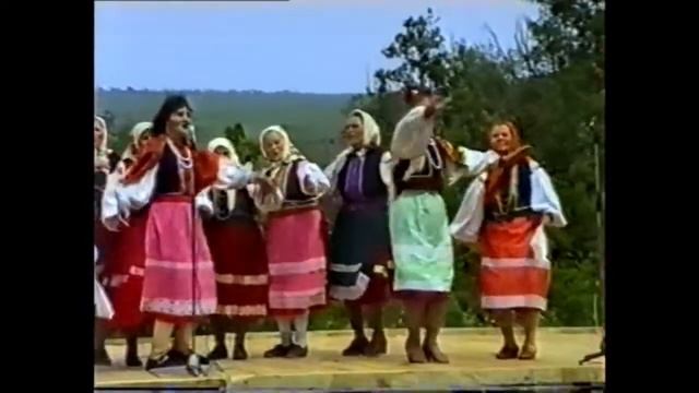 Белгородская обл., Волоконовский р-н, с. с. Фощеватово. Песня "Во горенке во новой". ? г. смотреть онлайн