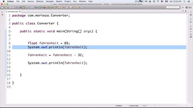 17. JAVA Converter Project Part1 | Learn java tutorials for beginners | смотреть онлайн