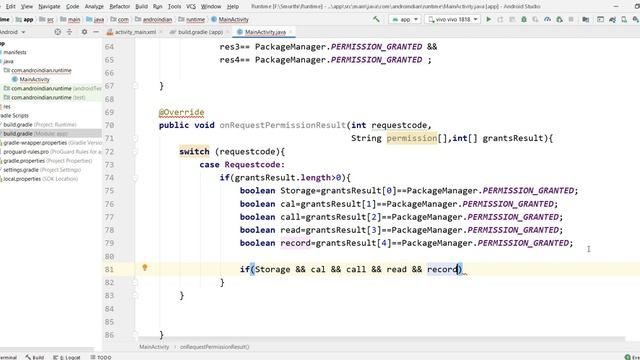 Part2: Runtime Permissions in Android Using Java |AndroIndian смотреть онлайн