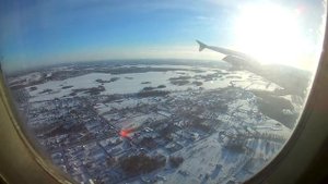 Посадка в Тюмени. Рощино.