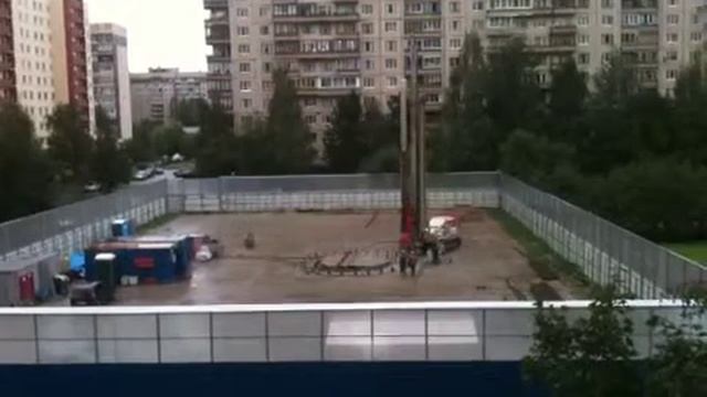 Бурение вентиляции метро. СПб Ленинский 100/2 смотреть онлайн