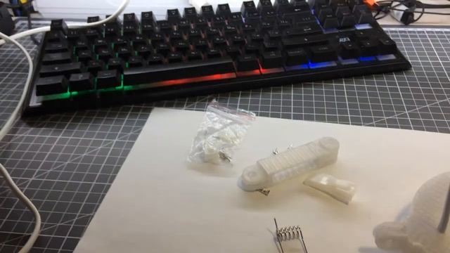 Настольная лампа из светильника GX53 на 3D принтере своими руками смотреть онлайн