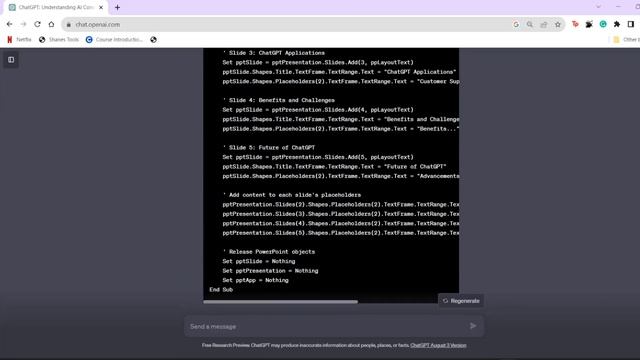 How To Create PowerPoint (ppt) Slides Using Chat GPT