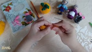 Внучка Вязаный пальчиковый театр мастер класс