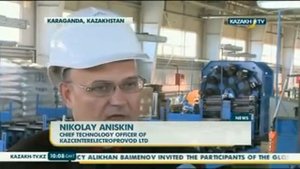 Производство особого оптоволокна для казахстанских нефтяников