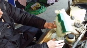 Замена расширительного бачка NISSAN TEANA J31