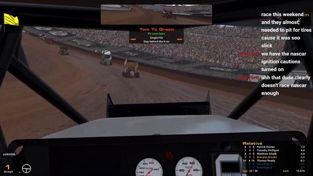World of Outlaws Sprint Cars *Fixed* at Bristol Motor Speedway - iRacing