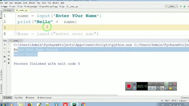 How To Use Input () Function In python | Python Full Course In Hindi & Urdu | Python Tutorial #11 |